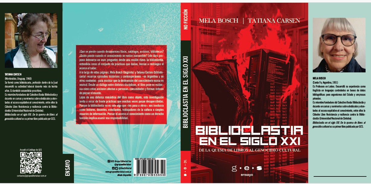 Portada de Biblioclastia en el siglo XXI